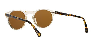 Oliver Peoples GREGORY PECK SUN OV 5217/S men Yellow Round Sunglasses