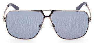 Guess Gu00070 Men Blue Pilot Sunglasses