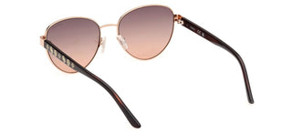 Guess GU00101 unisex Gold Round Sunglasses