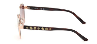 Guess GU00101 unisex Gold Round Sunglasses