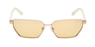 Guess GU00106 unisex Gold Geometric Sunglasses