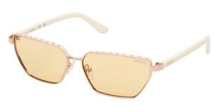 Guess GU00106 unisex Gold Geometric Sunglasses