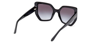Guess GU00154 unisex Black Geometric Sunglasses