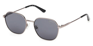 Guess GU00238 unisex Ruthenium Geometric Sunglasses