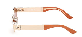 Guess GU00262 unisex Rose gold Oval Sunglasses