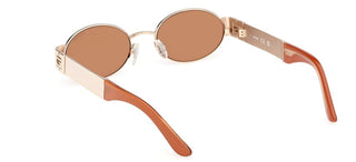 Guess GU00262 unisex Rose gold Oval Sunglasses