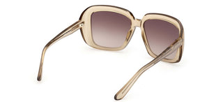 Guess GU00288 women Brown Geometric Sunglasses