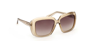 Guess GU00288 women Brown Geometric Sunglasses