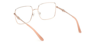 Guess Gu2953 Unisex Rose Gold Squared Eyeglasses