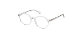 Guess GU50166 unisex Transparent Round Eyeglasses