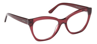 Guess Gu50177 Unisex Red Rectangle Eyeglasses