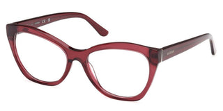 Guess Gu50177 Unisex Red Rectangle Eyeglasses