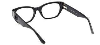 Guess Gu50304 Unisex Black Rectangle Eyeglasses