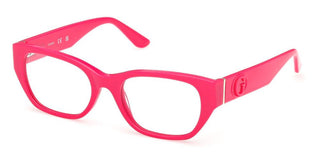 Guess Gu50304 Unisex Pink Rectangle Eyeglasses