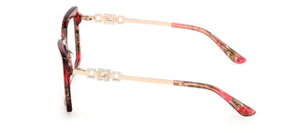 Guess GU50318 women Havana Butterfly Eyeglasses