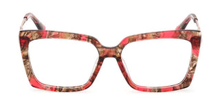 Guess GU50318 women Havana Butterfly Eyeglasses