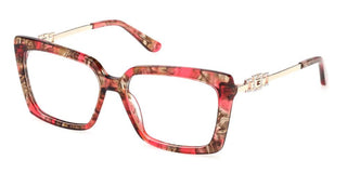 Guess GU50318 women Havana Butterfly Eyeglasses