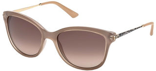 Guess GU7469 women Brown Geometric Sunglasses
