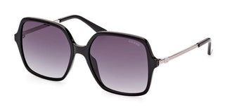 Guess Gu7845 Unisex Black Squared Sunglasses