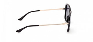 Guess Gu7845 Unisex Black Squared Sunglasses