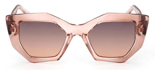 Guess GU7897 unisex Brown Geometric Sunglasses