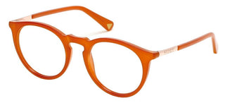 Guess GU8236 unisex Orange Round Eyeglasses