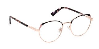 Guess Gu8273 Unisex Rose Gold Round Eyeglasses