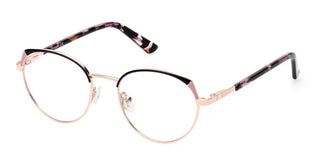 Guess Gu8273 Unisex Rose Gold Round Eyeglasses