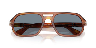 Persol GUIDO PO 3393S unisex Brown Pilot Sunglasses