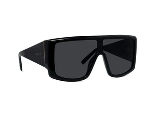 GIVENCHY SQUARE GV40126I unisex Black Shield Sunglasses