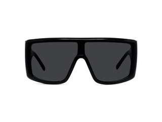 GIVENCHY SQUARE GV40126I unisex Black Shield Sunglasses