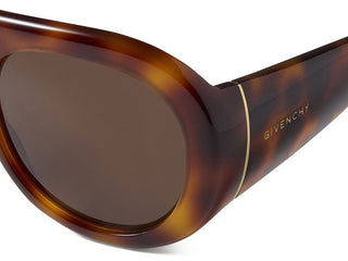 GIVENCHY GIVENCHY BOLD GV40128I women Havana Round Sunglasses