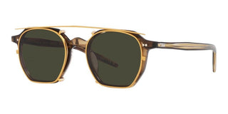 Oliver Peoples G. PONTI - 5 OV 5489U unisex Havana Geometric Eyeglasses