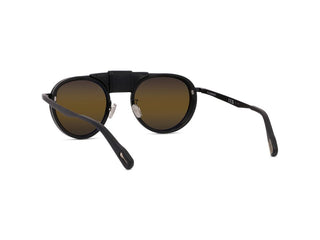 Vuarnet Glacier 01 Men Black Round Sunglasses