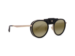 Vuarnet Glacier 02 Men Black Round Sunglasses