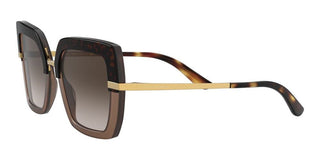Dolce & Gabbana HALF PRINT DG 4373 women Havana Butterfly Sunglasses