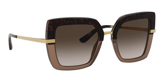 Dolce & Gabbana HALF PRINT DG 4373 women Havana Butterfly Sunglasses