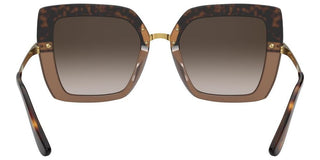 Dolce & Gabbana HALF PRINT DG 4373 women Havana Butterfly Sunglasses