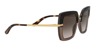 Dolce & Gabbana HALF PRINT DG 4373 women Havana Butterfly Sunglasses