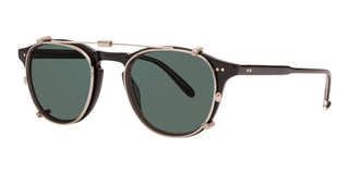 Garrett Leight Hampton Clip Unisex Silver  Eyeglasses
