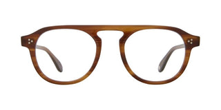 GARRETT LEIGHT HARDING II unisex Havana Pilot Eyeglasses