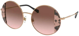 Miu Miu HARMONIE SMU 57V women Pink Round Sunglasses