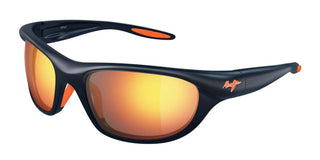 Maui Jim HAULANI MJ0349S men Grey Oval Sunglasses