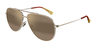 Maui Jim Hau'oli Xl Mj0674s Men Gold Pilot Sunglasses