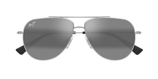 Maui Jim HAU'OLI XS MJ0589S unisex Silver Pilot Sunglasses