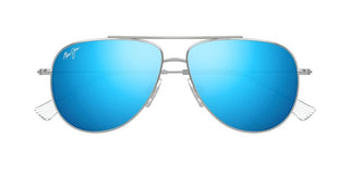 Maui Jim HAU'OLI XS MJ0589S unisex Silver Pilot Sunglasses