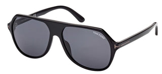 Tom Ford HAYES FT 0934-N men Black Pilot Sunglasses