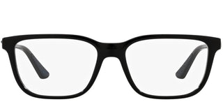 Coach HC 6170U men Black Geometric Eyeglasses