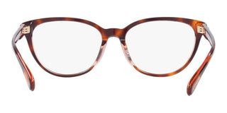 Coach HC 6210U women Brown Geometric Eyeglasses