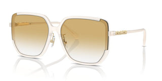 Coach Hc 8401d Women White Geometric Sunglasses